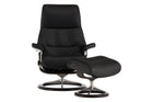 Stressless View Chair and Ottoman (Medium)